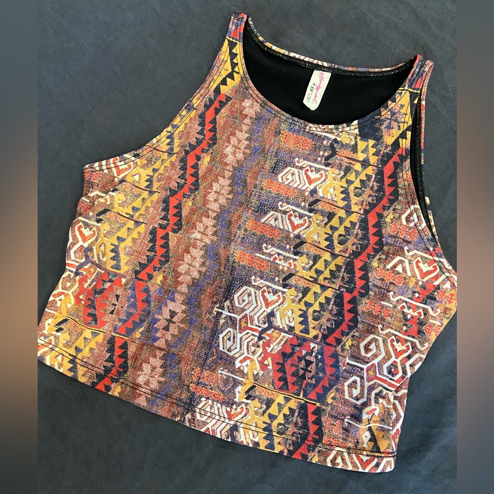 Free People Movement sport crop top with built in bra